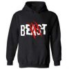 Beast And Scratch Graphic hoodie