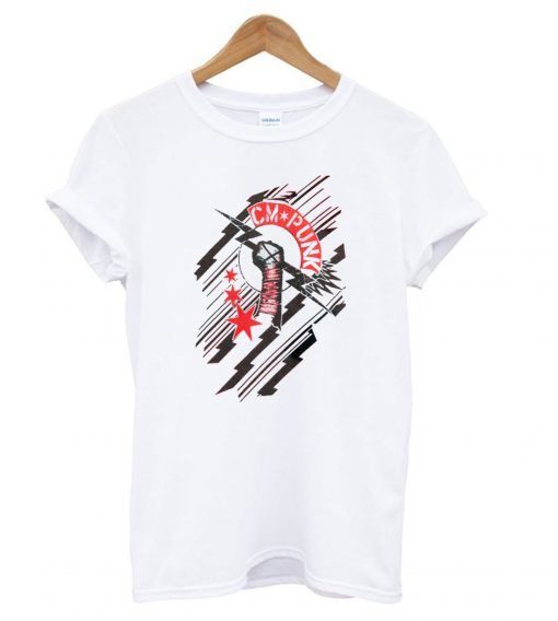 CM Punk Lightning T shirt