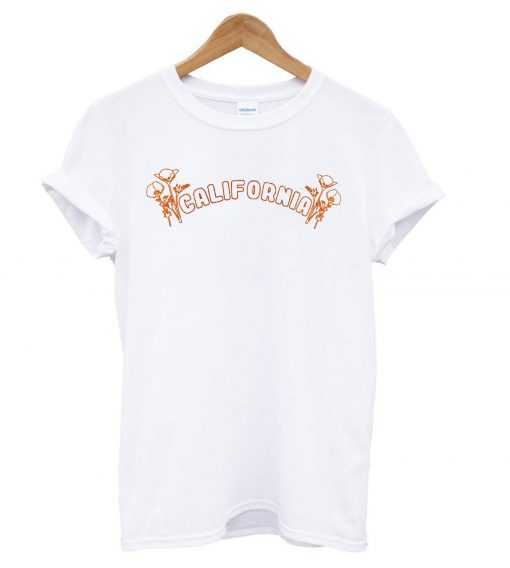 California Poppy Flower T shirt