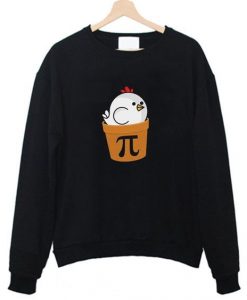 Chicken Pot Pi match Teacher Pi Day Sweatshirt