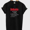 Debate Definition T Shirt