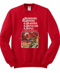 Dungeons & Diners & Dragons Sweatshirt
