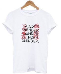 End Gender Letter T Shirt