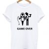 Game over married t-shirt