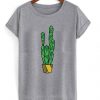 Geometric Cactus T-shirt