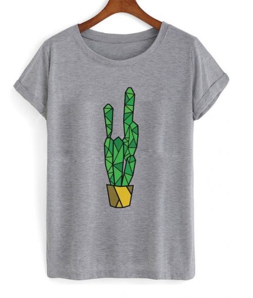 Geometric Cactus T-shirt