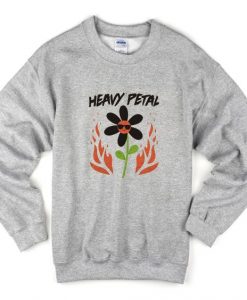 Heavy Petal Flower Sweatshirt