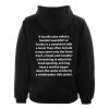 Hooded Sweater Definition Pullover Back