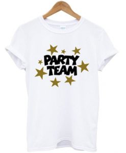 Party Team Graphic T ShirtParty Team Graphic T Shirt