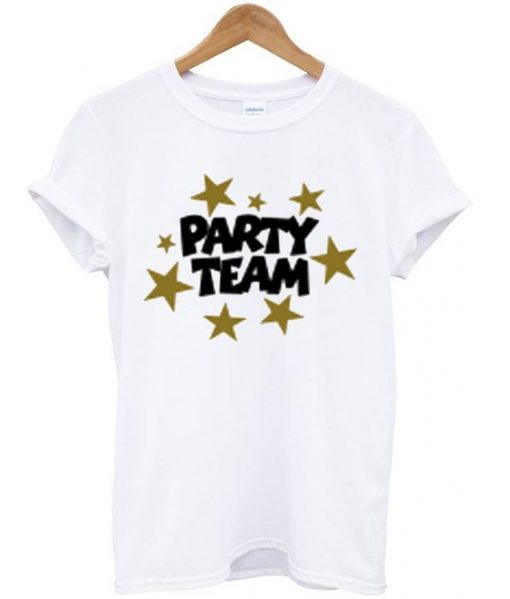 Party Team Graphic T ShirtParty Team Graphic T Shirt