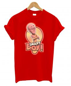 Red Motu Patlu Smart Boy T shirt