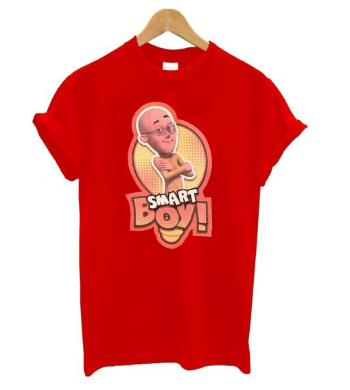 Red Motu Patlu Smart Boy T shirt