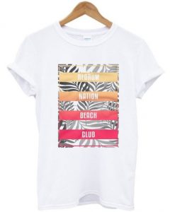 Redrum Nation Beach club T Shirt