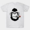 Smoking gorilla Funny T Shirt