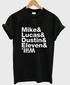 Stranger Things Cast Name T ShirtStranger Things Cast Name T Shirt