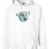 Travel Globe Hoodie Pullover