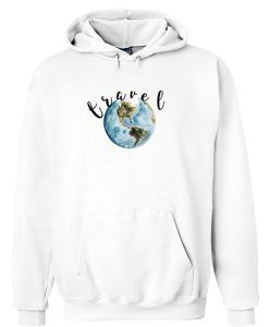 Travel Globe Hoodie Pullover