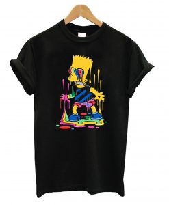 Trippy Bart Simpson T shirt