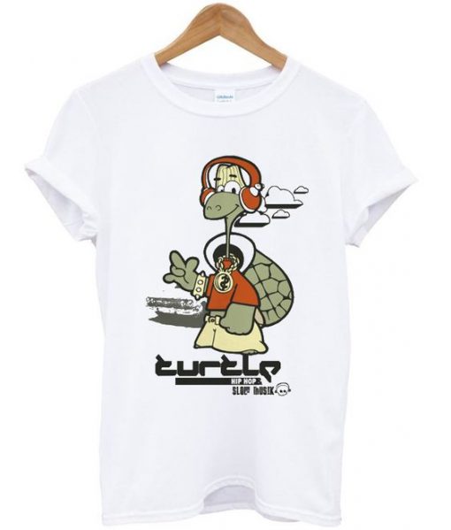 Turtle Hip Hop Funny T Shirt