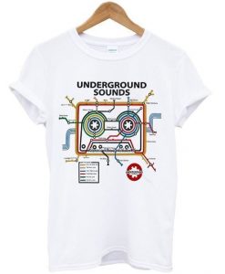 Underground Sound Graphic T ShirtUnderground Sound Graphic T Shirt