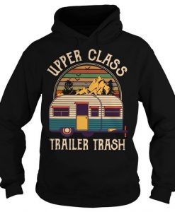 Upper Class Trailer Trash Graphic Hoodie