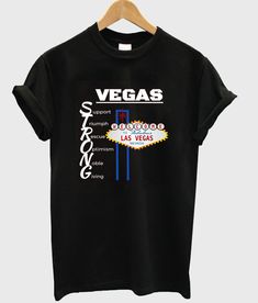 Vegas Strong Graphic T Shirt