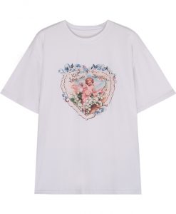 With Love And Devotion Angel T-shirt