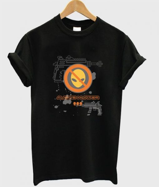 alien hunter t-shirt