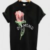 diamond rose t-shirt
