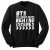 BTS No Longer Meanss Behind The Scenes Sweater