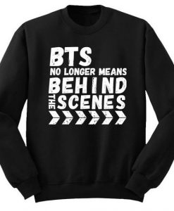 BTS No Longer Meanss Behind The Scenes Sweater