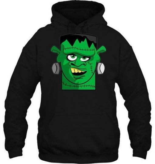 Frankenstein Face Funny Hoodie