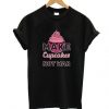 Make Cupcakes Not War Graphic T Shirt