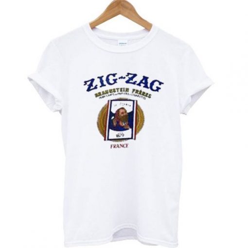 Zig Zag French Cigarette T Shirt