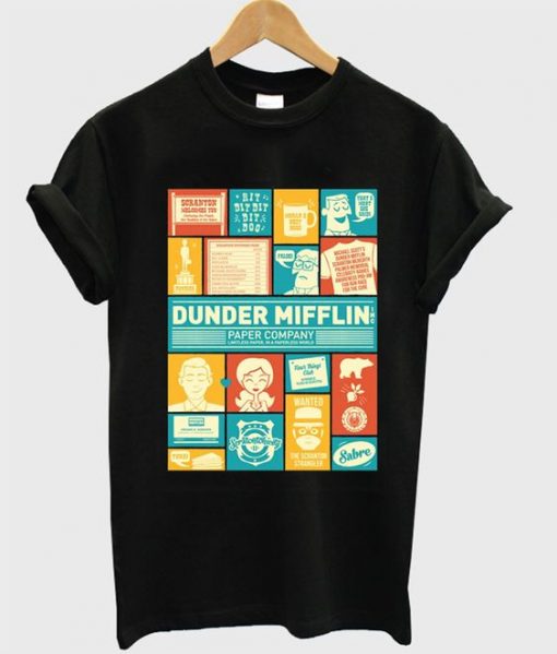 dunder mifflin paper company t-shirt