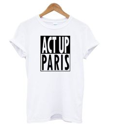 Act Up paris Box font T Shirt