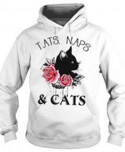 Cats Tats naps Hoodie