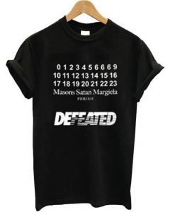 Masons Satan Margiela Perish Defeated T-Shirt