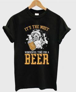 it’s the most wonderful time for a beer t-shirt