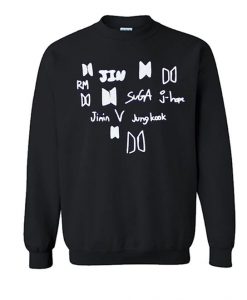 BTS Name Members Sweatshirt