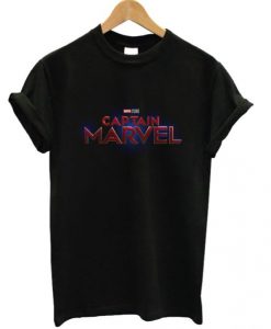 Captain Marvel Logo T Shirt