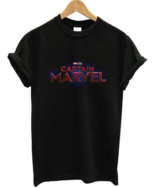 Captain Marvel Logo T Shirt