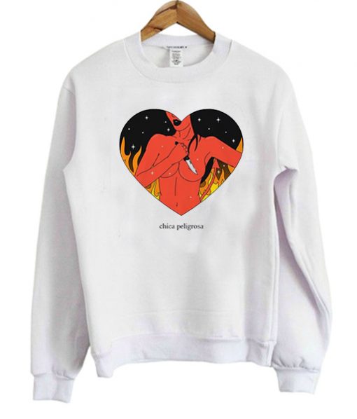 Chica Peligrosa Graphic Sweatshirt