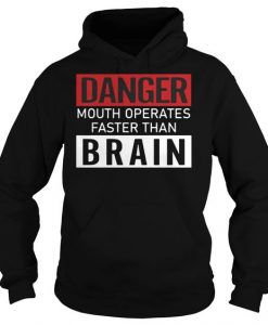 Danger Mouth Operates Faster than brain Hoodie