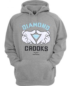 Diamond Crooks Mickey Mouse Hands Hoodie