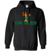 Fear The Deer Basketball Hoodie