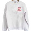 Good Sex No Stress One Boo No Ex Small Circle Pocket Print Sweatshirt