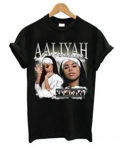 Aaliyah Homage Graphic T shirt