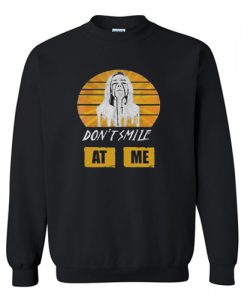 Billie Eilish Don’t Smile At Me Sweatshirt