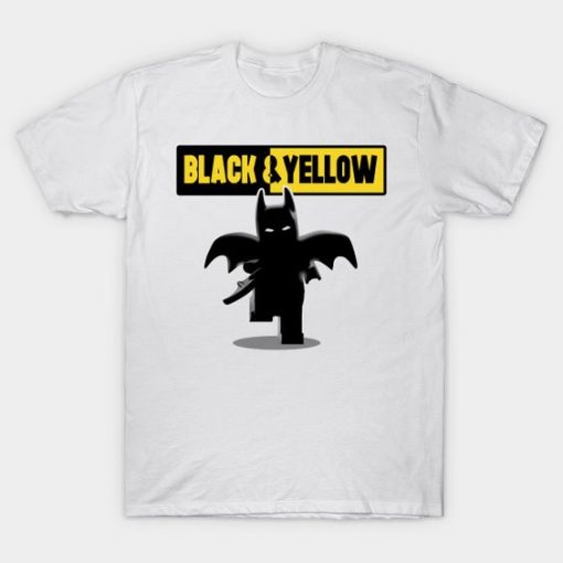 Black & Yellow Batman T Shirt